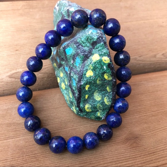 Jewelry - 🆕 ONE LEFT Lapis lazuli Mala bracelet